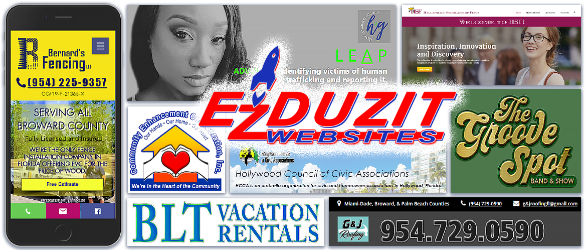 EZ Duzit Websites Clients